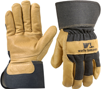 Gloves Wells Lamont 3300XL Pigskin Denim Back 0