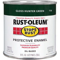 Paint Oil Base Enamel Hunter Green Rust-Oleum 7738730 0