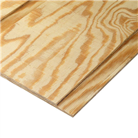 Siding Yellow Pine 4X8 5/8" Reverse Board & Batten 12" On Center (Premium) (19/32) 0