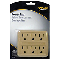 Cube Tap 6 Outlet Power Beige Or801012 0