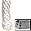 Rope Ft Nylon 3/8"  Solid Braid 230Lb WLL 500' Spool (By-the-Foot) 10172 0