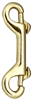 Snap Brass Double Ended Bolt 3-1/2" 161B 0