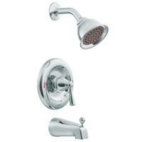 Faucet Moen Tub & Shower 1 Handle Chrome Banbury 82910 0