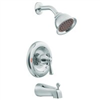 Faucet Moen Tub & Shower 1 Handle Chrome Banbury 82910 0