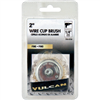 Wire Wheel Cup 1/4" Shank 2" Fine Vulcan 321151OR 0
