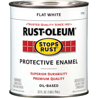 Paint Oil Base Enamel Flat White Rust-Oleum 7790502 0