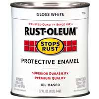 Paint Oil Base Enamel Gloss White Rust-Oleum 7792504 0