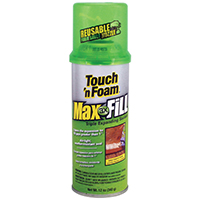 Foam Spray Touch-N-Foam 12Oz Max Fill 7565000043 0
