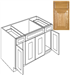 Kitchen Cabinet Country Oak Sink Base 60" Sb60 Plywood Box 