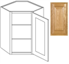 Kitchen Cabinet Country Oak Wall CW24"X30"Diagonal Corner Plywood Box 0