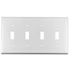 Wall Plate Switch 4Gang White 2154W-Box 0