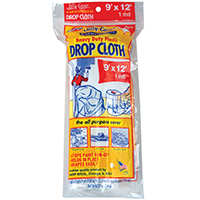 Drop Cloth Plastic  9'X12' 1Mil Ec-912 0