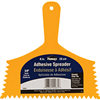 Adhesive Spreader Trowel 8" 3/8" Plastic 00085 0
