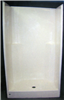 Shower Fiberglass Bone  1Pc 32"X32" S611 0