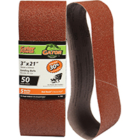 Sanding Belts 3X21 5Pk 50G Al Oxd 7012 0
