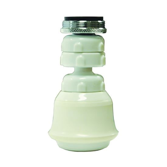 Swivel Sprayrator 15/16-27x55/64-27 Male x Female Thread Plastic 1.5 gpm Danco 10499 - San Antonio Retail