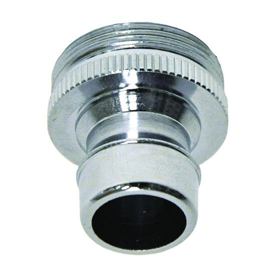 Dishwasher Aerator Adapter 15/16-27x55/64-27" Threaded Brass Chrome Danco 10506  - San Antonio Retail
