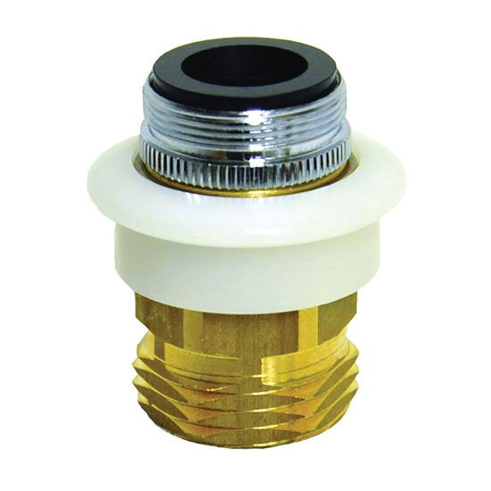 Dishwasher Adapter 15/16-27x55/64-27x3/4" Male/Female x GHTM Brass Chrome Danco 10521 - San Antonio Retail