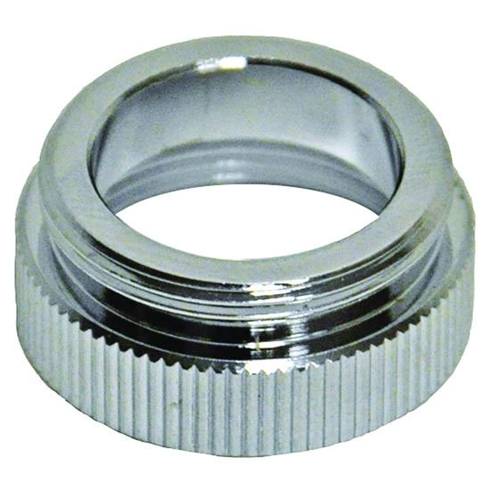 Aerator Adapter 13/16-27 x 55/64-27 Female x Male Brass Chrome Danco 10526  - San Antonio Retail