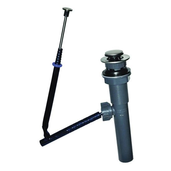 Lavatory Drain Assembly 1-1/4" Connection Plastic Brushed Nickel Danco 10693X - San Antonio Retail