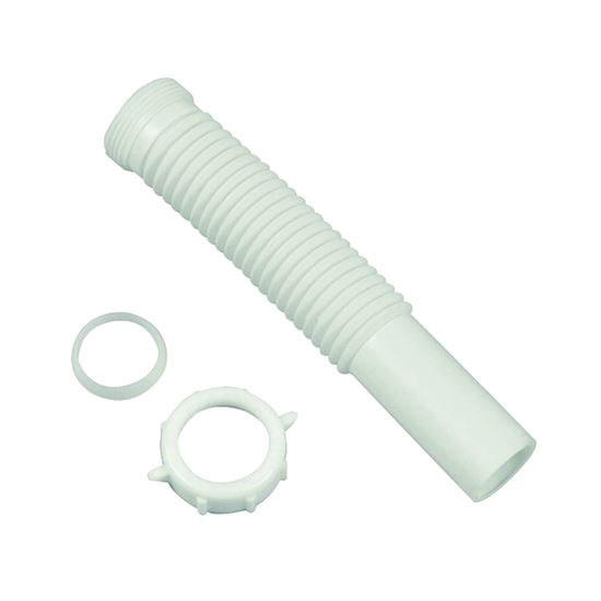 Pvc Tubular Tailpiece Flexible Extension 1-1/4"x9" Slip-Joint Danco 51070 - San Antonio Retail