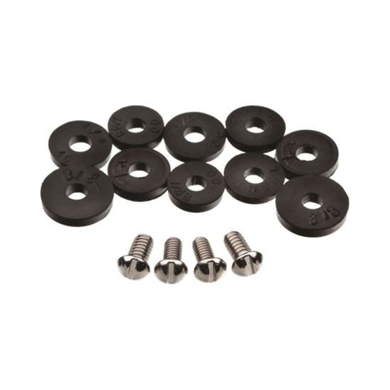 Faucet Flat Washer Assortment 13/32" Diam Rubber 80790  Danco  - San Antonio Retail