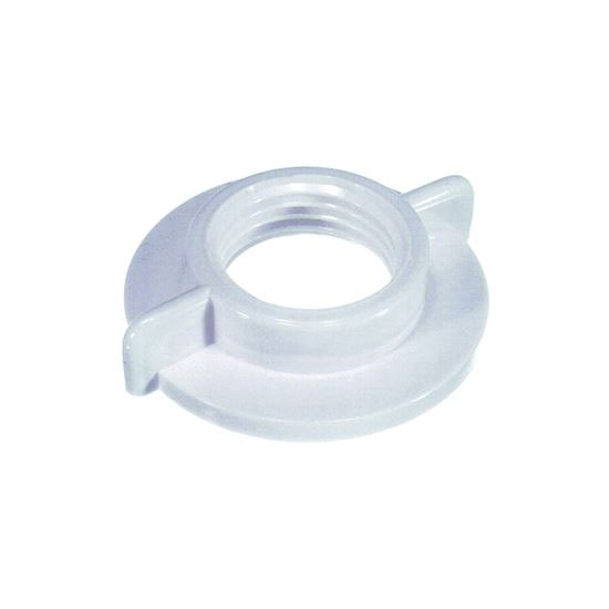 Faucet Shank Locknut Universal Plastic White For 1/2" IPS Connections Danco 80990  - San Antonio Retail