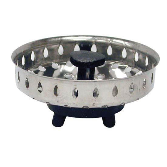 Basket Strainer 3-1/16" Dia Stainless Steel Chrome Danco 86720 - San Antonio Retail