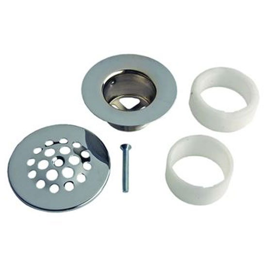 Tub Drain Strainer Brass\Chrome Danco 88795 - San Antonio Retail