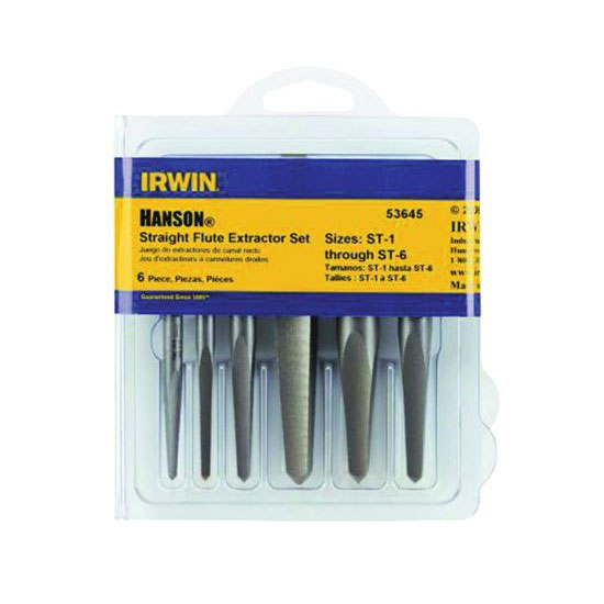 Main 2 - Screw Extractor Set 5-Piece IRWIN 53635 - San Antonio Retail