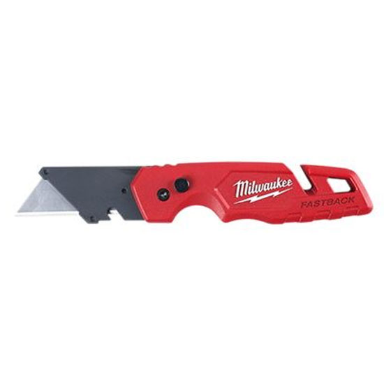 Main 1 - Utility Knife with Blade Storage Milwaukee FASTBACK 48-22-1502 - San Antonio Retail