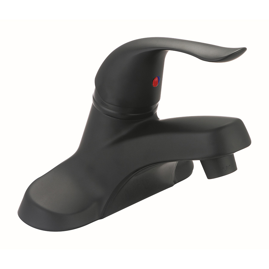Main 1 - Faucet Banner Lavatory Single Lever Matte Black 908-B - San Antonio Retail