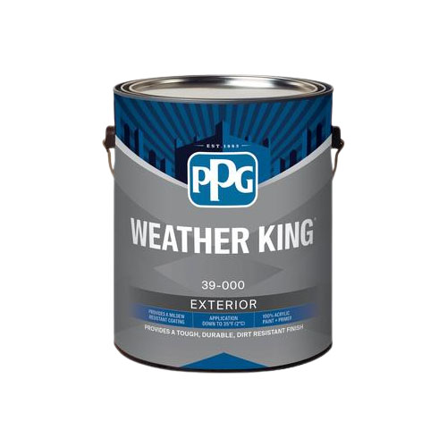 Main 1 - Paint Exterior 39-420 Latex Satin H/T Midtone Base Weather King - San Antonio Retail