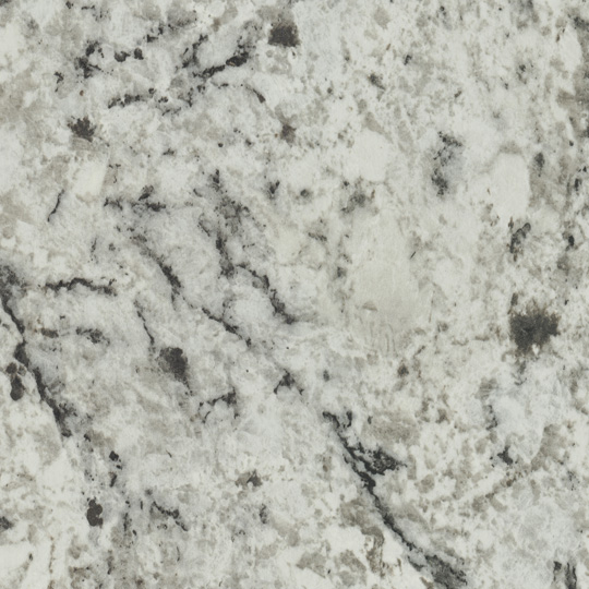 Main 1 - End Splash Kit Futura Kitchen Reversible Contoured PB 9476-58 White Ice Granite FSC ***Special Edges*** - San Antonio Retail