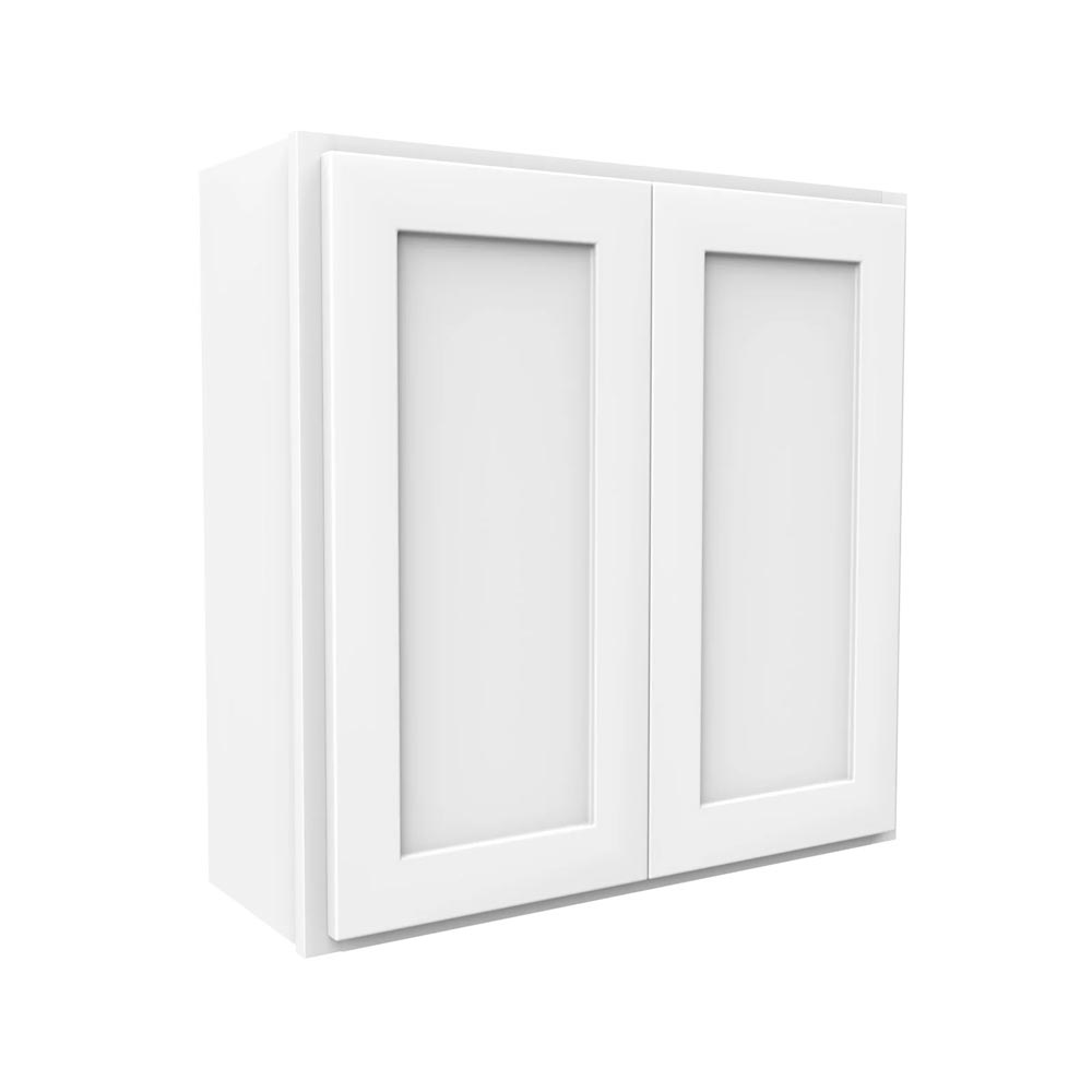 Main 2 - Kitchen Cabinet Luxor White Wall 30"X30" W3030 Plywood Box - San Antonio Retail