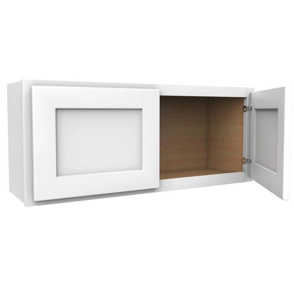Main 1 - Kitchen Cabinet Luxor White Wall 36"X15" W3615 Plywood Box - San Antonio Retail