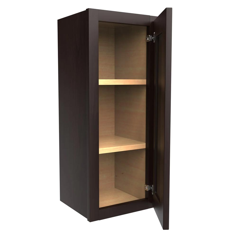 Main 1 - Kitchen Cabinet Luxor Espresso Wall 12"X30" W1230 Plywood Box - San Antonio Retail