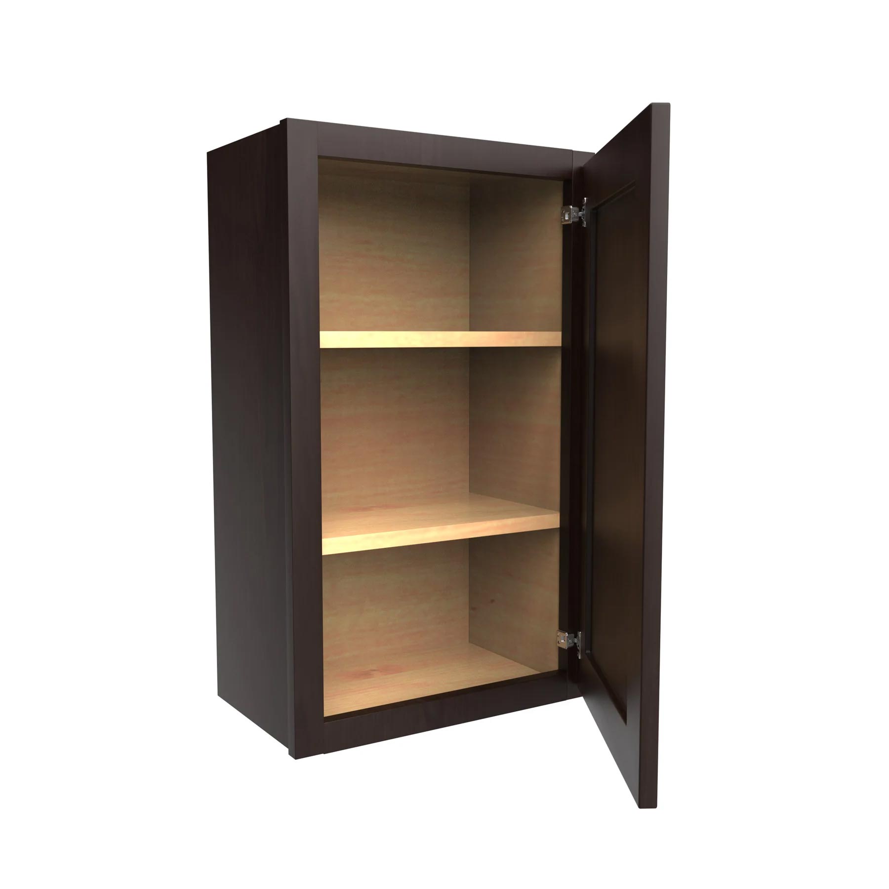 Main 1 - Kitchen Cabinet Luxor Espresso Wall 18"X30" W1830 Plywood Box - San Antonio Retail