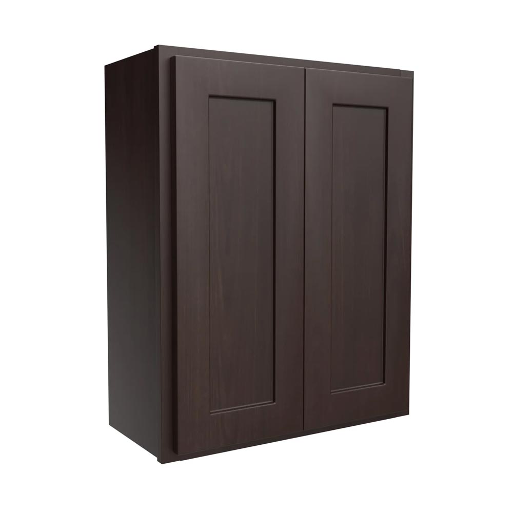 Main 2 - Kitchen Cabinet Luxor Espresso Wall 24"X30" W2430 Plywood Box - San Antonio Retail