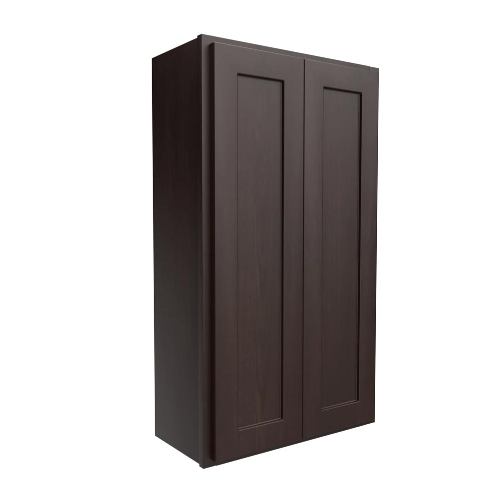 Main 2 - Kitchen Cabinet Luxor Espresso Wall 24"X42" W2442 Plywood Box - San Antonio Retail