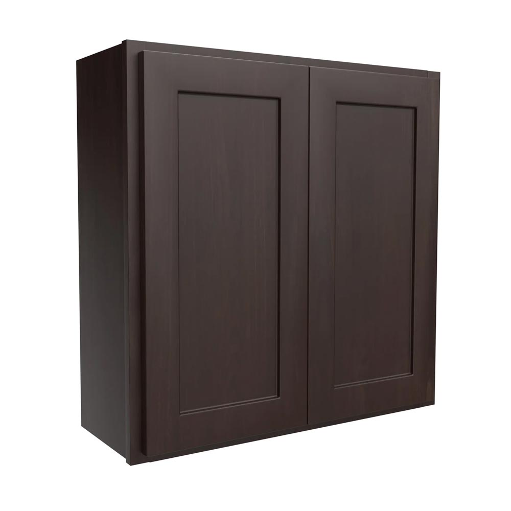 Main 2 - Kitchen Cabinet Luxor Espresso Wall 30"X30" W3030 Plywood Box - San Antonio Retail