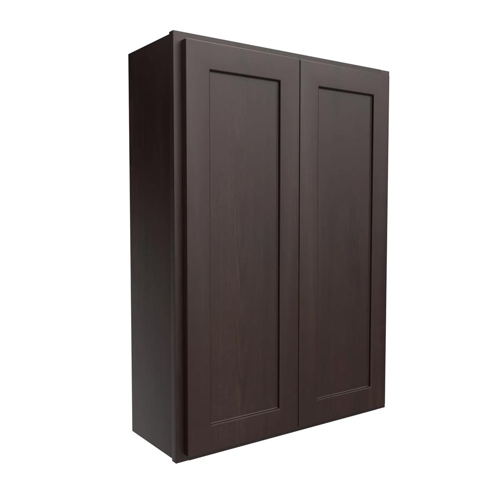 Main 2 - Kitchen Cabinet Luxor Espresso Wall 30"X42" W3042 Plywood Box - San Antonio Retail