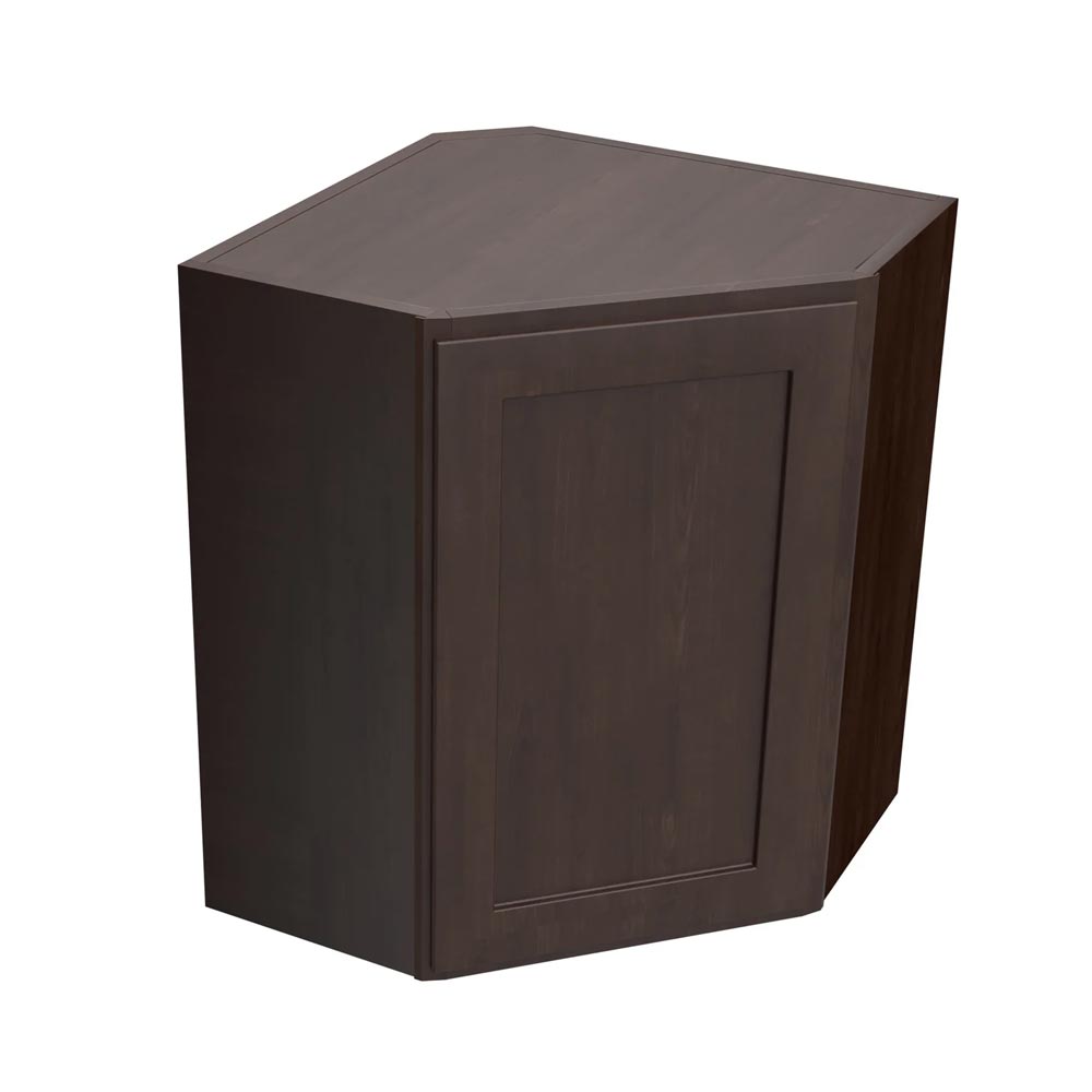 Main 2 - Kitchen Cabinet Luxor Espresso Wall CW24"X30"Diag Cr Plywood Box - San Antonio Retail