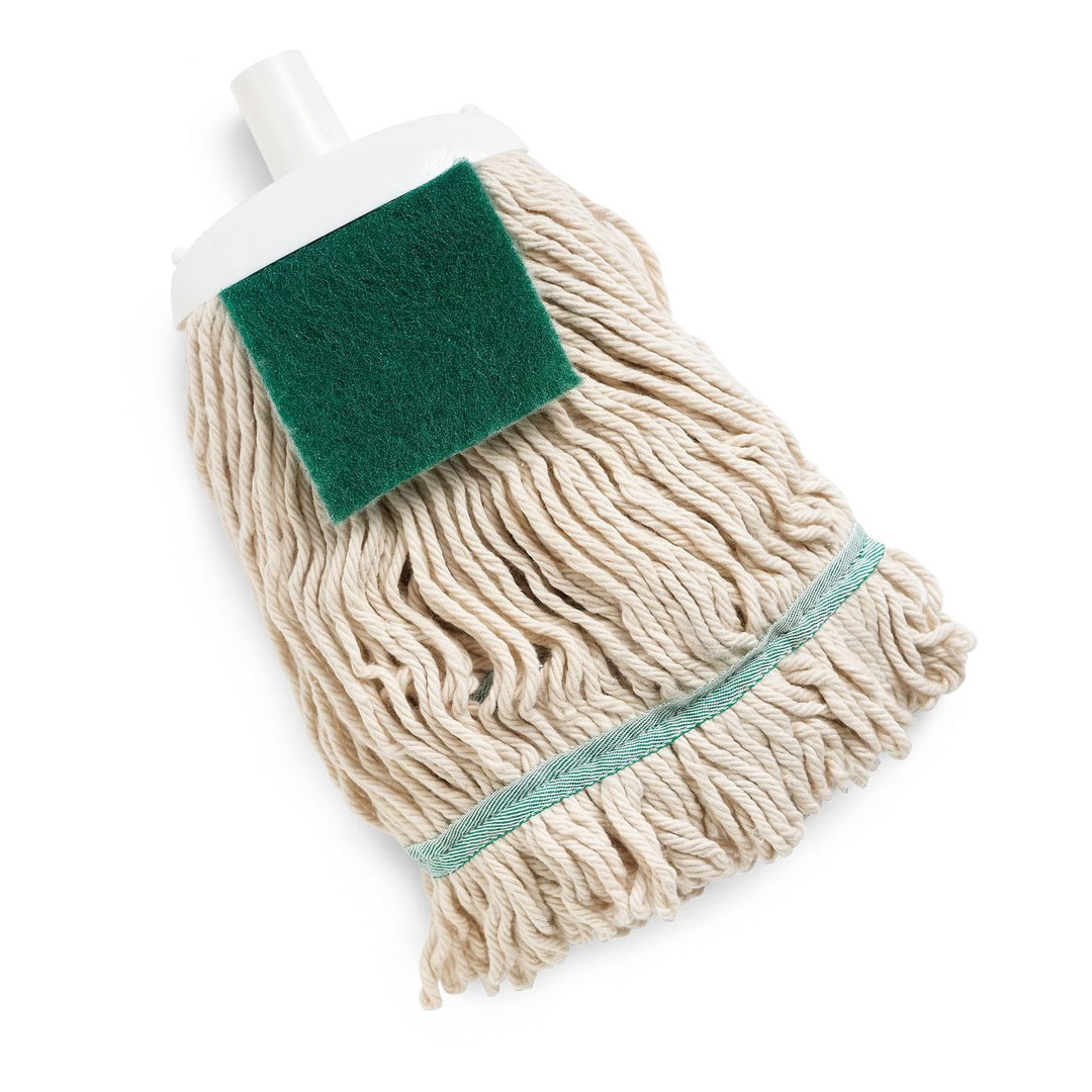 Main 1 - Mop Refill Cotton 12oz w/ Scrubber Pad Libman 130 - San Antonio Retail