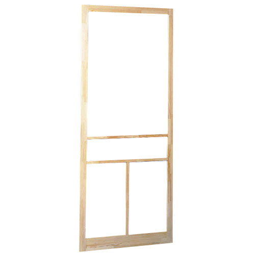 Main 2 - Wood Economy T-Bar Screen Door 3/0X6/8 WCRC36 2120000002 - San Antonio Retail