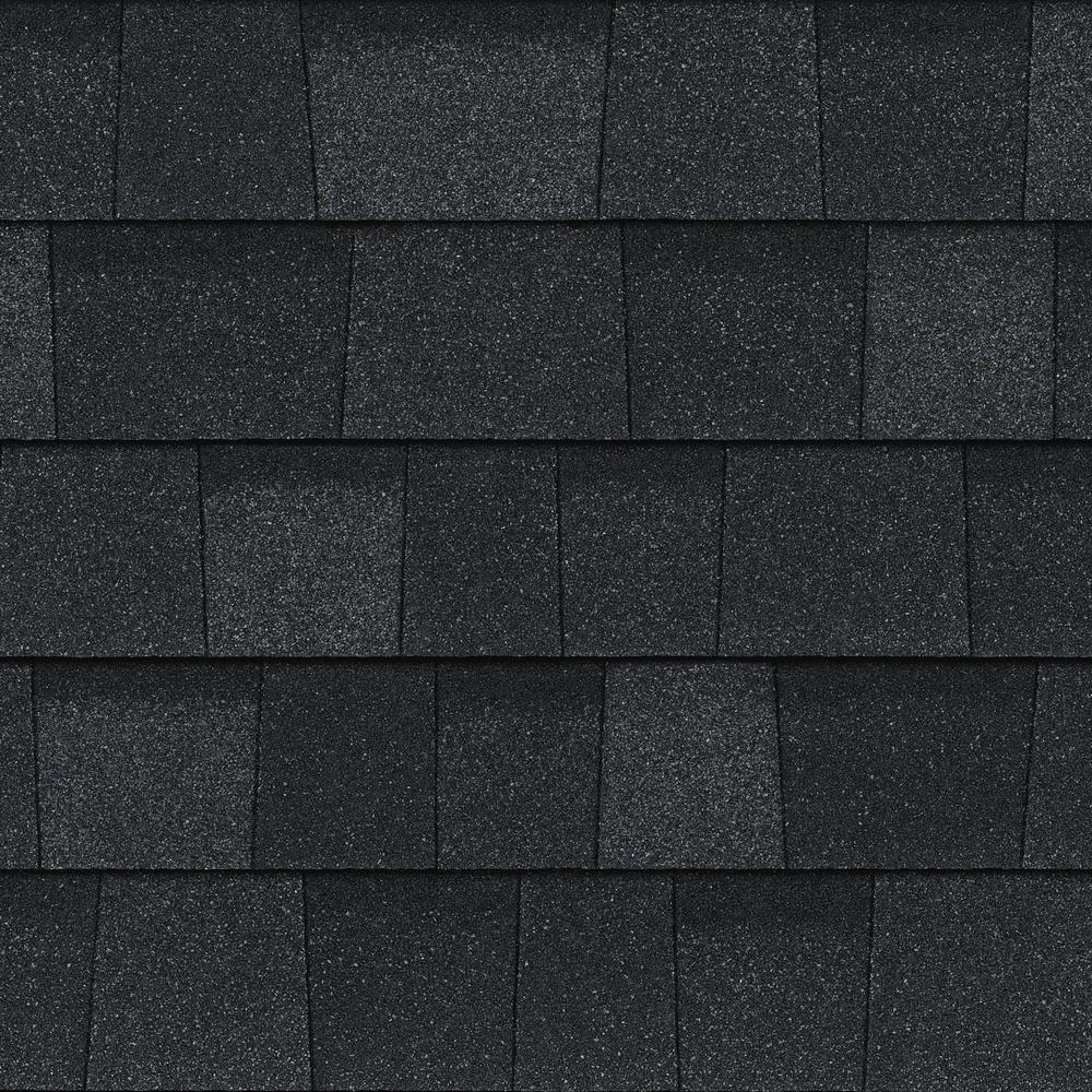Main 1 - TruDefinition Duration Onyx Black Roofing Shingles (32.8 sq ft per Bundle) - San Antonio Retail