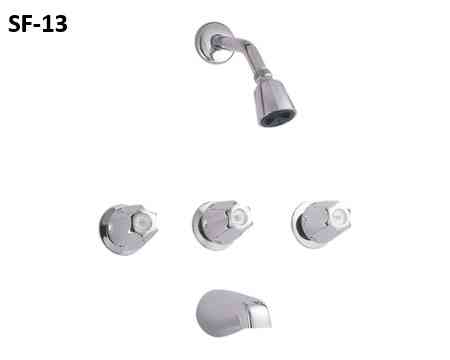 Main 1 - Faucet Banner Tub & Shower Compression Chrome Sf-13  - San Antonio Retail