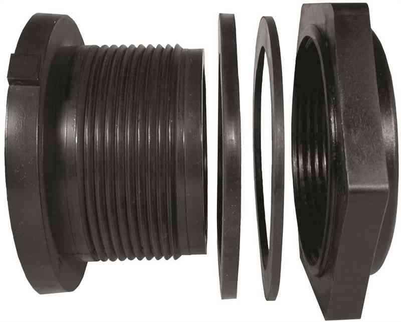 Main 4 - Bulkhead Fitting 2" Fpt Poly Tf200P-E - San Antonio Retail