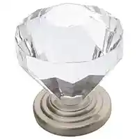 Main 1 - Cabinet Knob Traditional Classic Satin Nickel Amerock 14303-G10 - San Antonio Retail