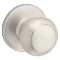 Main 1 - Lockset, Kwikset, Passage, Cove Knob, Satin Nickel, Hall & Closet 200CV 15 CP - San Antonio Retail